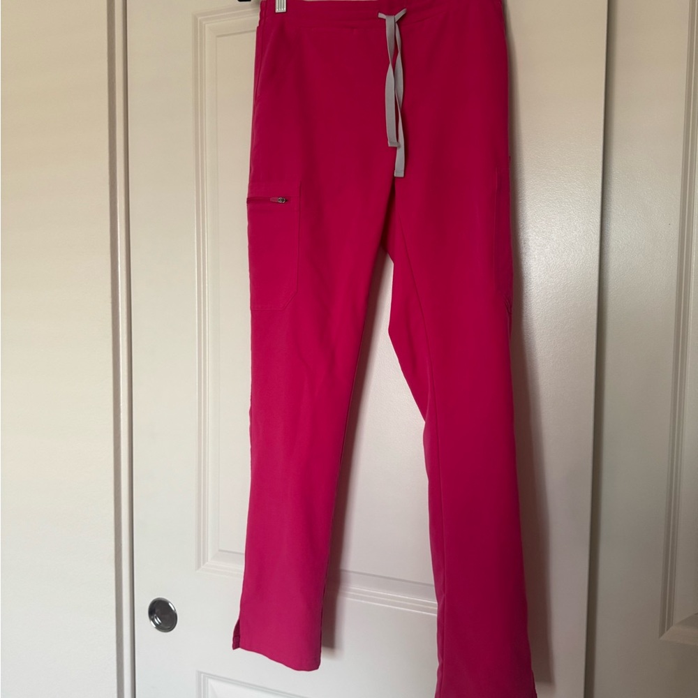 Figs Hot Pink Technical Collection Pants XS